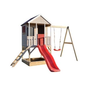Marimex Dětský dřevěný domeček Veranda s houpačkou - 11640371