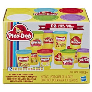 Hasbro Play-Doh Balení 12 ks kelímků modrá