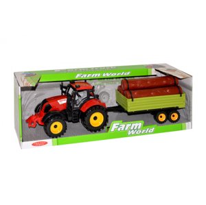 Mac Toys Traktor s přívěsem