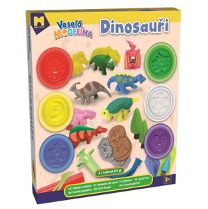 Mac Toys Veselá Modelína Dinosauři