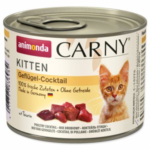 Konzerva ANIMONDA Carny Kitten drůbeží směs